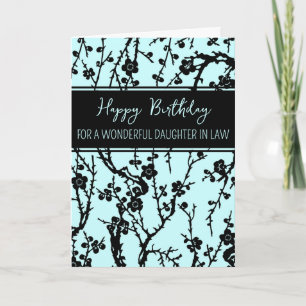 Turcos Flowers Dotter i Lag Birthday Kort