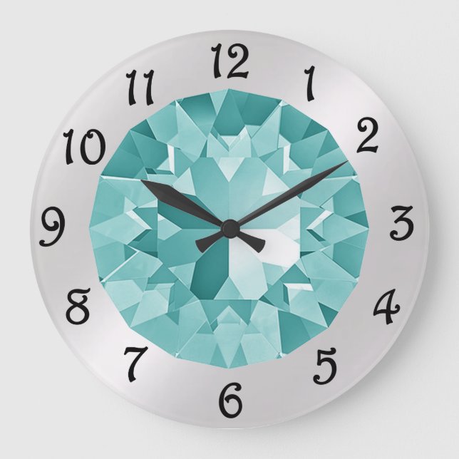 Turcos Gem Large Clock Stor Klocka (Framsida)