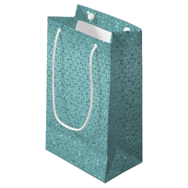 Turcos Glittery Gift Bag (Framsidan Vinklad)