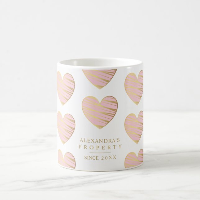 Turcos Heart Best Friends-Tillfällen Kaffemugg (Center)