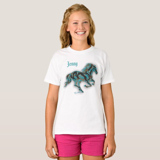 Turcos Horse T Shirt (Hel framsida)
