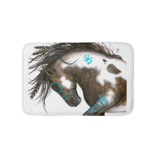 Turcos Majestic Pinto Horse by Bihrle Badrumsmatta