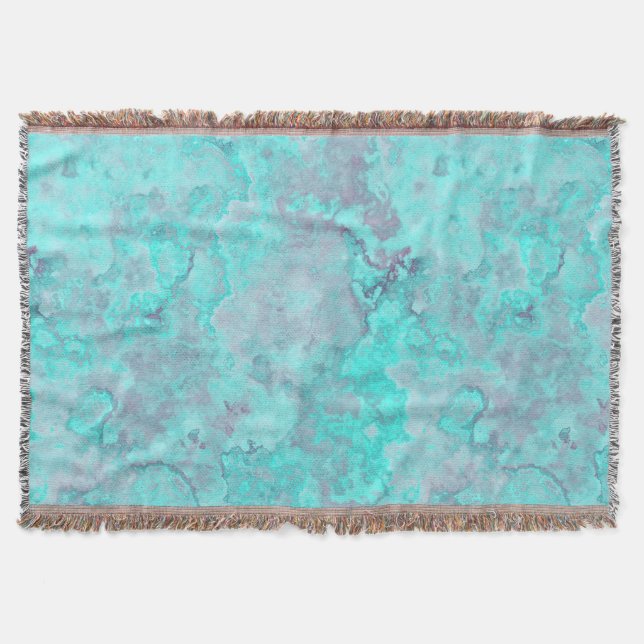 Turcos Marble Abstrakt Filt (Framsidan)