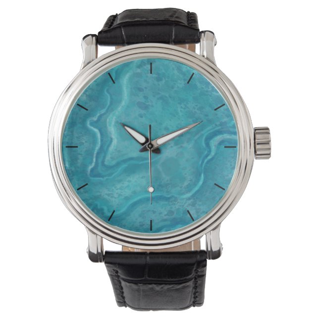 Turcos Marble Print Watch Armbandsur (Framsida)