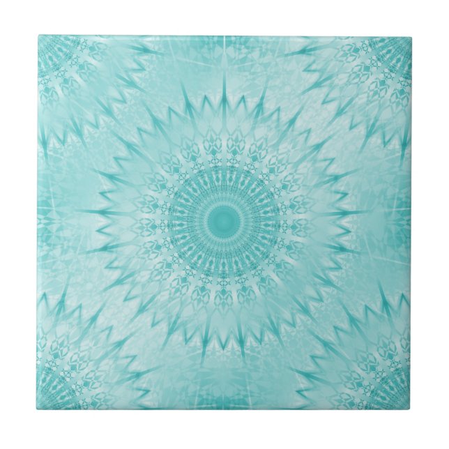 Turcos Metallic Mandala Mönster Kakelplatta (Framsidan)