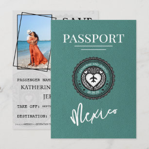 Turcos Mexiko Passport Spara datum för Mexiko-pass Datumet