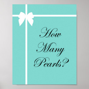 Turcos Möhippa Game Sign Aqua Poster