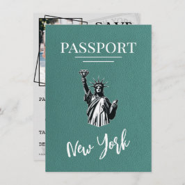 Turcos New York City Passport Spara datumet