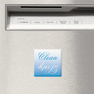 Turcos Ombre Dishwasher Clean/Dirty Magnet
