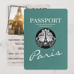 Turcos Paris Passport - spara datumet