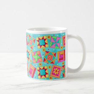 Turcos Patchwork Quilt Design Mugg