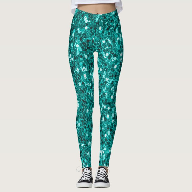 Turcos Sparkles: Bright Close-Up Foundation Leggings (Framsida)