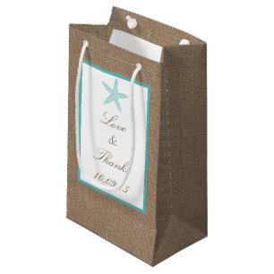 Turcos Starfish Burlap Beach WedCollection Collect