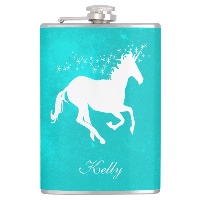 Turcos Unicorn-Personlig-kolv Fickplunta (Framsidan)