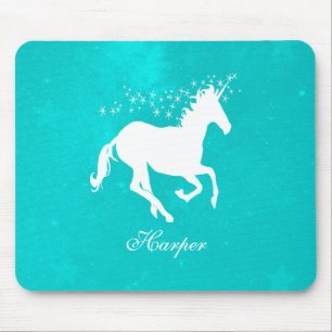 Turcos Unicorn Personlig Mouse Pad Musmatta