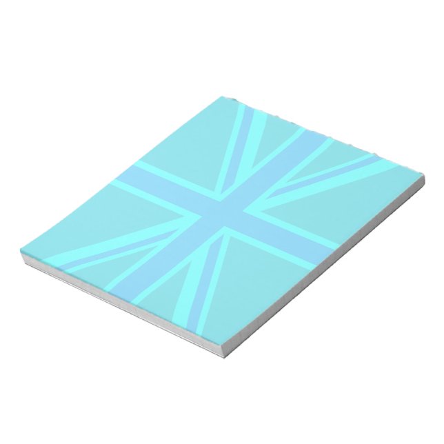 Turcos Union Jack Flagga Decor Anteckningsblock (Roterad)