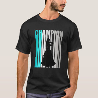 Turcos Violin Champion Retro Design Orchestra V T Shirt