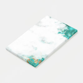 Turcos Watercolor Geode Post-it Notes Block