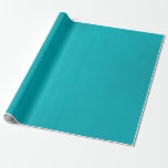 Turcos Watercolor Presentpapper<br><div class="desc">Turkos - vattenfärgen tvättar pappra omslutning.</div>