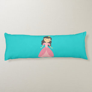 Turcouise & Rosa Princess Pillow Kroppskudde