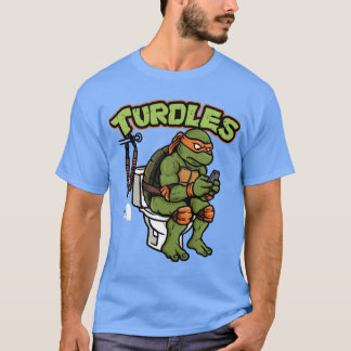 TURDLES flicka vintage T Shirt