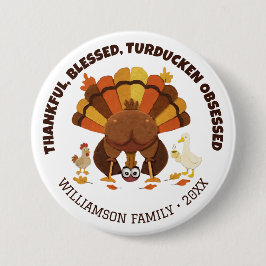 TURDUCKEN OBSESSED Funny Thanksgiving Knapp