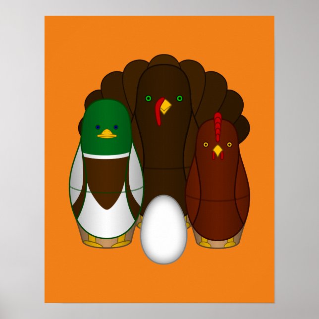 Turducken Poster (Framsidan)