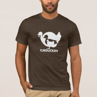 Turducken vit t-shirt