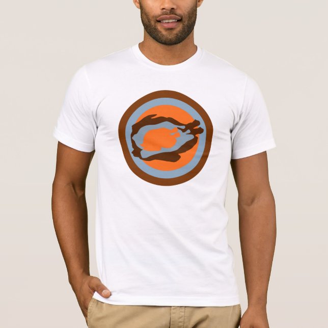 Turduckenen cirklar t shirt (Framsida)