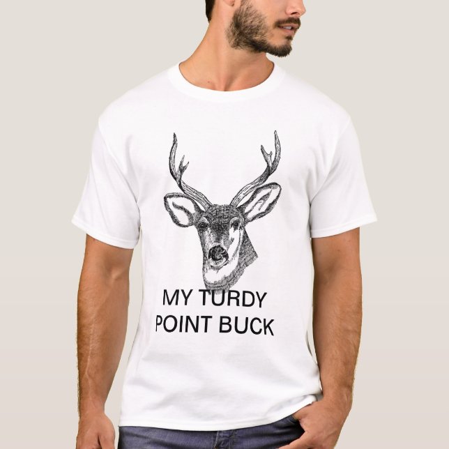 TURDY PEKAR BOCK T-SHIRT (Framsida)