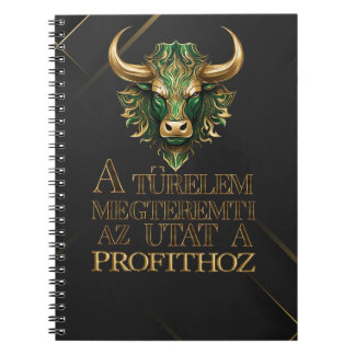 Türelem | Motiváció | Bullmarknaden Anteckningsbok