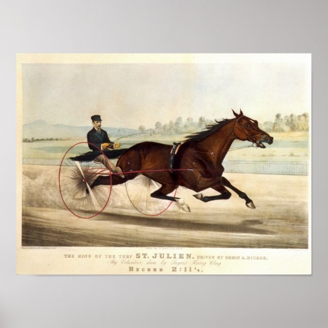 Turfens Kung, "St. Julien' Poster (Framsidan)