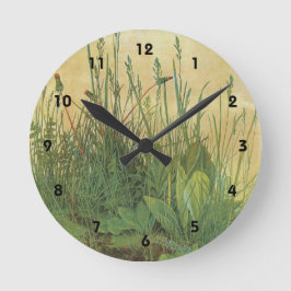 Turfs stora (Underbara) Biet av Albrecht Durer Rund Klocka