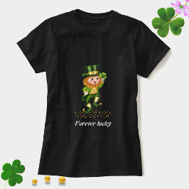 Turgrön lycklig gnom t-shirt