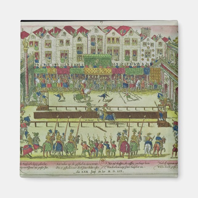 Turidentitet under vilken Henri II Magnet (Framsidan)