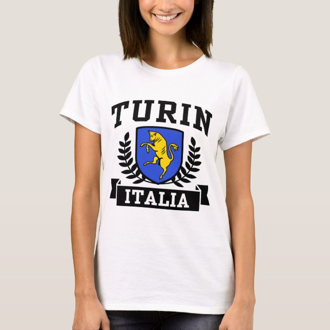 Turin Italia T Shirt (Framsida)