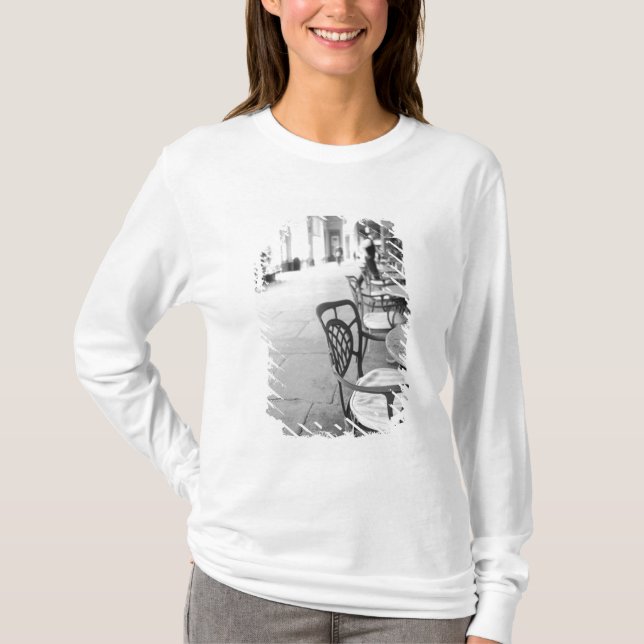 Turin Italien, kafé och valv T-shirt (Framsida)
