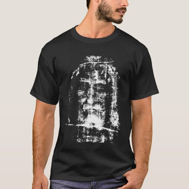 Turin Jesus Kristus Ansikte280 T Shirt (Framsida)