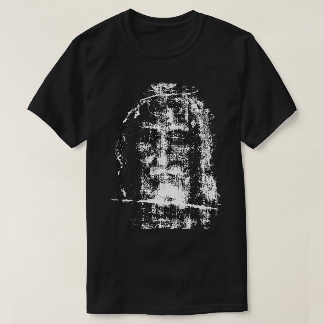 Turin Jesus Kristus Ansikte Premium T Shirt (Design framsida)