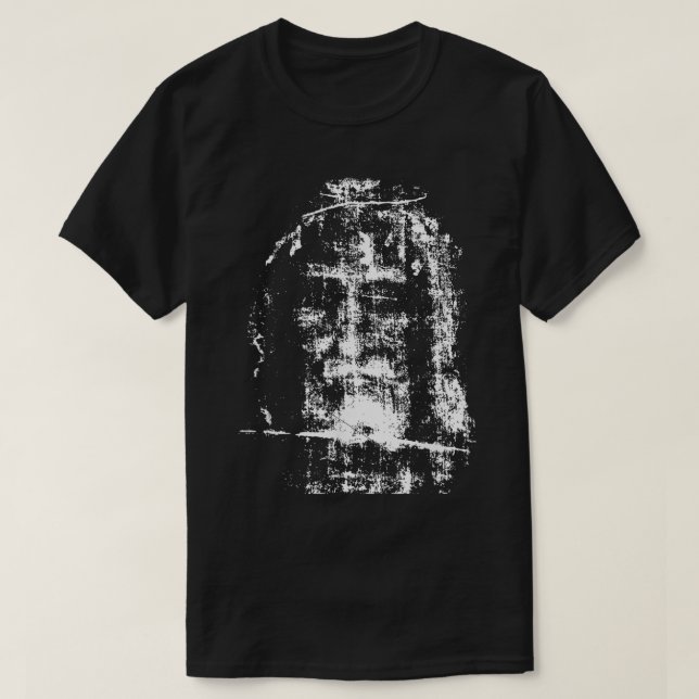 Turin Jesus Kristus Ansikte T Shirt (Design framsida)