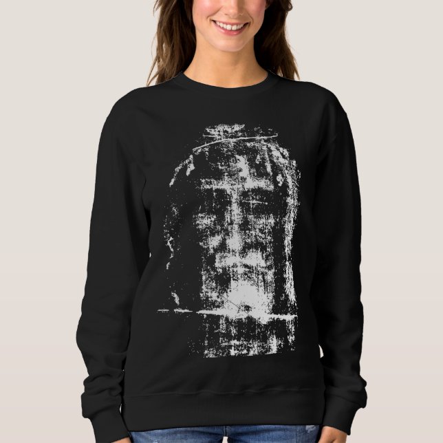Turin Jesus Kristus Ansikte T Shirt (Framsida)