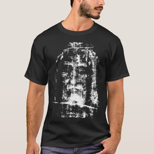 Turin Jesus Kristus Ansikte T-ShirtTurin T Shirt (Framsida)