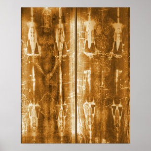 Turin Jesus Kristus Shroud Poster