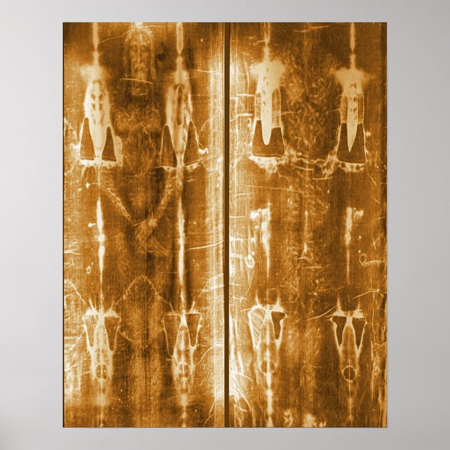 Turin Jesus Kristus Shroud Poster (Framsidan)