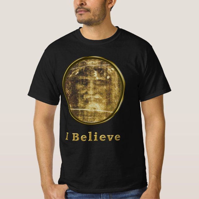 Turin manar Shroud T Shirt (Framsida)