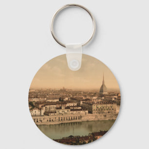 Turin mig, Piedmont, italien Nyckelring