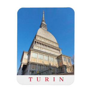 Turin Mole Antonelliana, visa kylmagnet Magnet