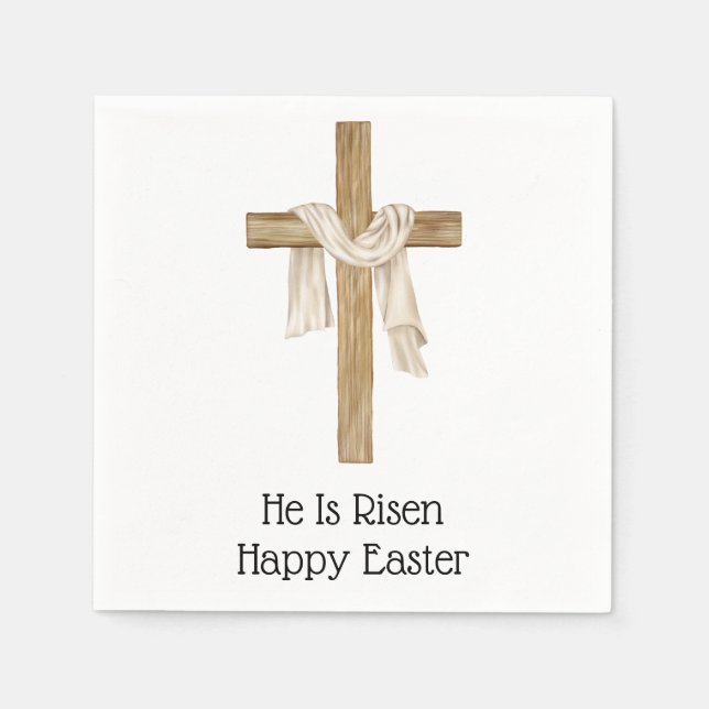 Turin Påsk Kor Religiösa Christian Pappersservett (Framsidan)