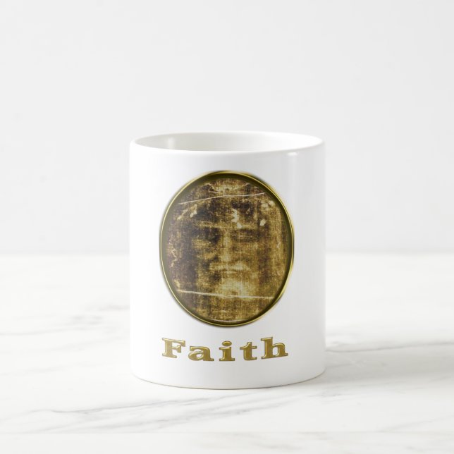 Turin Shroud Kaffemugg (Center)