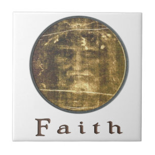 Turin Shroud Kakelplatta